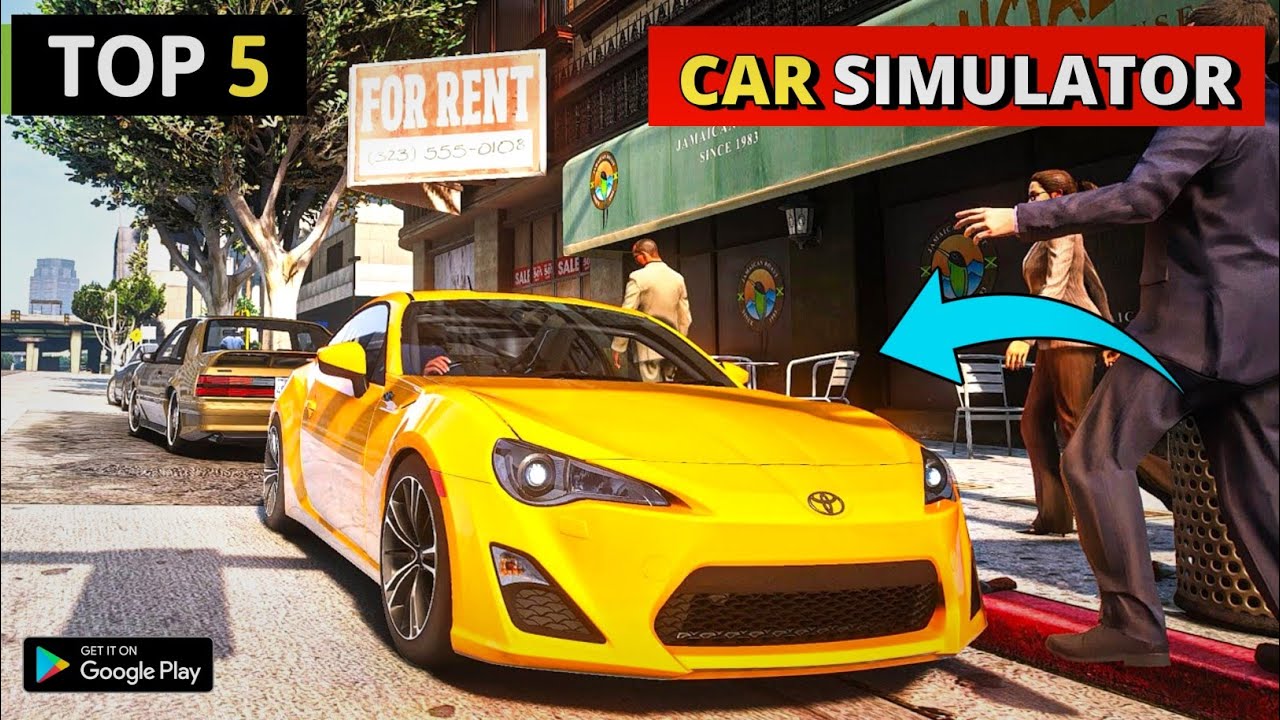 TOP 5 *REALISTIC* Car Driving Games For Android 2022 l Best Car Simulator  Game For Android 2022 