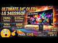 Best LG 34GS95QE 34-inch Ultragear OLED Curved Gaming Monitor WQH Review 2026!