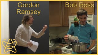 If Bob Ross & Gordon Ramsey Switched Places