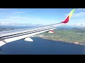 Landing at PONTA DELGADA, Azores TAP PORTUGAL