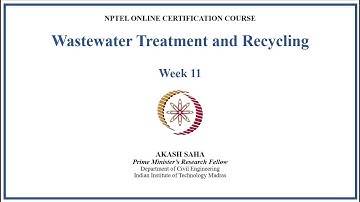 Week 11 - Wastewater Treatment and Recycling - Problem Solving Session