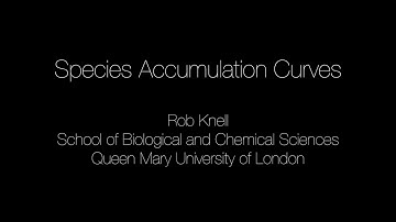 Species Accumulation Curves