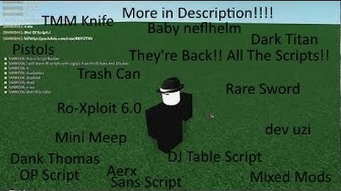 [They are Back!]Roblox Script Builder | Almost 50 Free Scripts!
