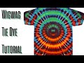 How To Tie Dye  ~The Wig Wag Pattern~ Liquid Dye