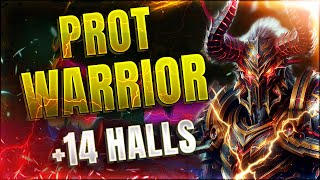 +14 Halls of Infusion Protection Warrior | Tyrannical, Volcanic, Sanguine