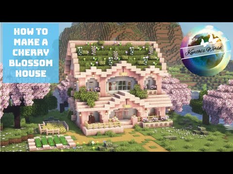 🌸 How to Build an Aesthetic Pink House in Minecraft 🌸 - YouTube