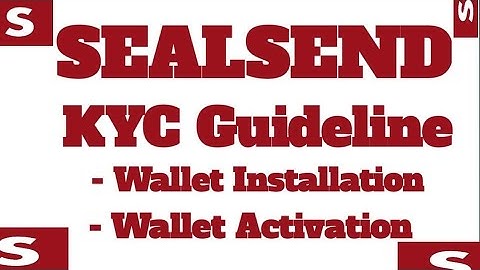 COMPLETE SEALSEND KYC | SEALSEND WALLET INSTALLATION & ACTIVATION WITH EASE | GET FREE ICE &ACTIVATE