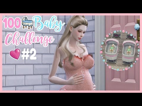 The Sims 4: 100 Baby Challenge🍼 ท้องครั้งแรกได้ลูกแฝด !! #2