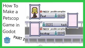 How To Make a Petscop Game In Godot (Multiple Saves, Menu) (Part 2)