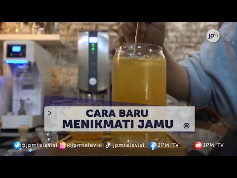 Menikmati Jamu Teknik Ala Barista