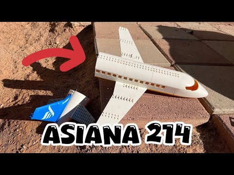 Asiana Flight 214 Recreated In Lego! (Reupload)