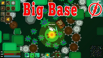 Starve.io - BIGGEST BASE ( Farm) Building