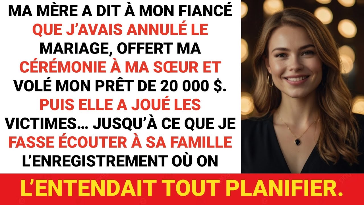 Mes parents ont annulé mon mariage pendant que j’étais à l’hôpital et ont tout donné à ma sœur.