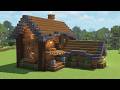 Minecraft: How To Build Spruce Starter House | Tutorial