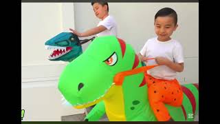 Our dino egg hunt adventure