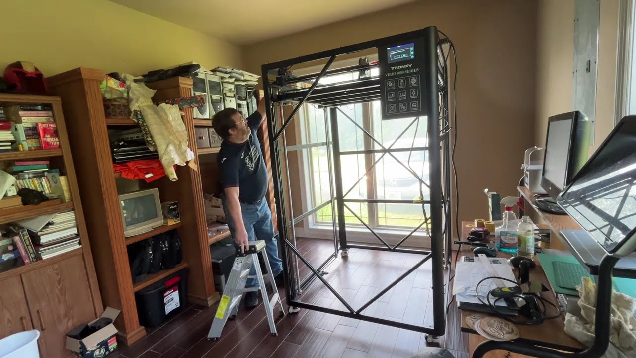 Changing Filament TronXY VEHO 1000-16 - YouTube