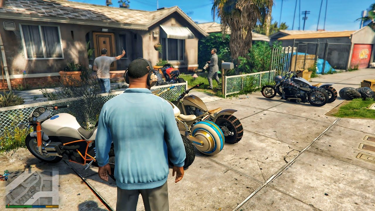 Franklin Modified His Super Bikes… Michael and Trevor Were Shocked