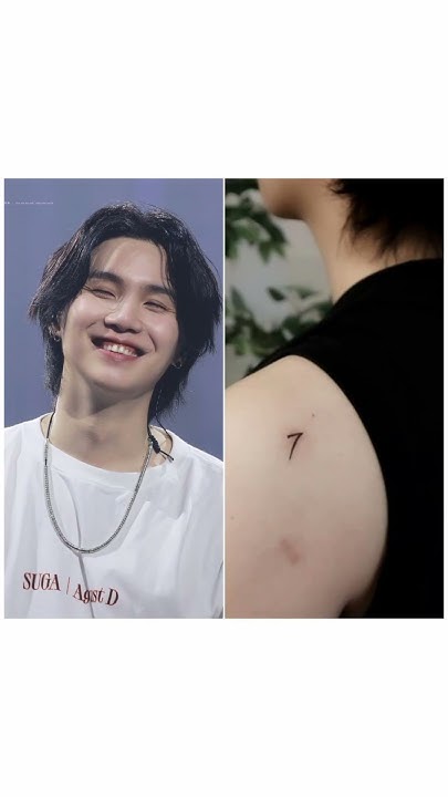  Bts members have same number tattoo in their body ♥️ ️😍😍 #youtube #bts ...