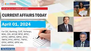 01 April 2024 Current Affairs by GK Today | GKTODAY Current Affairs - 2024 March