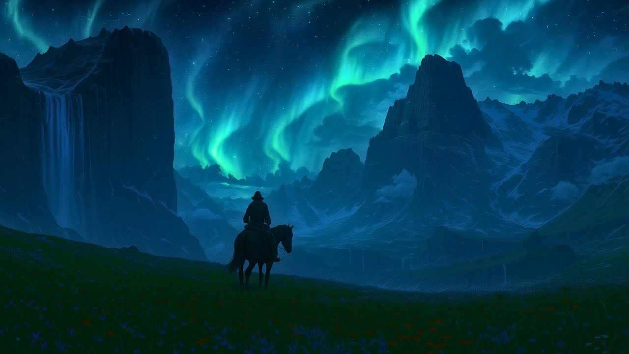 Peaceful Fantasy Adventure Music – Journey Under the Northern Lights ...