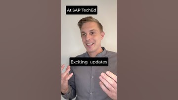 What is new for SAP Low-Code/No-Code experience? Who is behind the strategy? - TikTok by Vivien