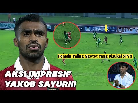 YAKOB SAYURI SKILL!!🔥 ON FIRE DI TIMNAS INDONESIA FIFA MATCH DAY 2023! Winger PSM Makassar!