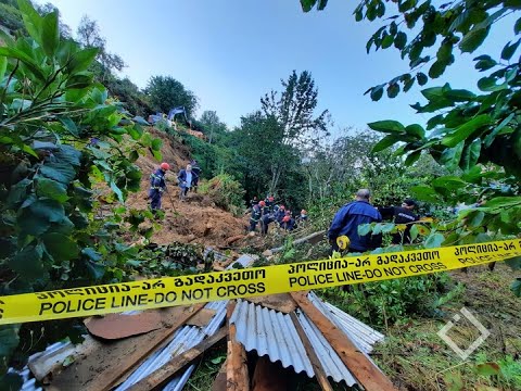 სოფელ ჯოჭოში მეწყერში მოყოლილი 5 ადამიანი ამ დრომდე ვერ იპოვეს