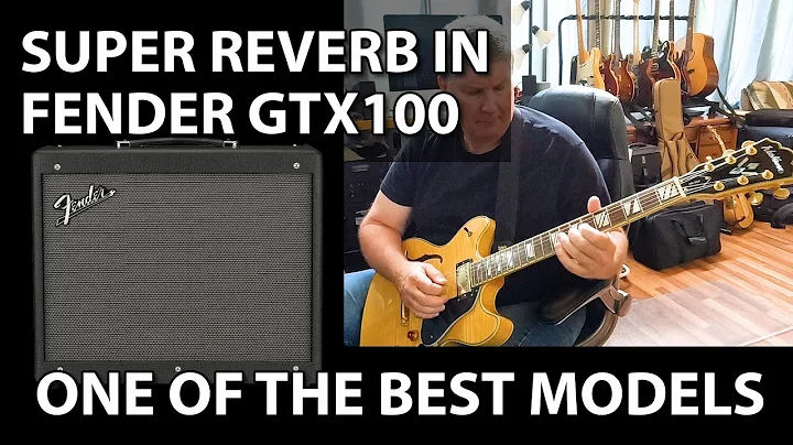 Super Reverb Sound on Fender Mustang GTX100