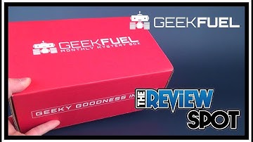 Subscription Spot | Geekfuel July 2017 Subscription Box UNBOXING!