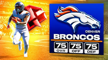 This Player Got A DEV TRAIT UPGRADE! | Broncos Franchise Madden 25