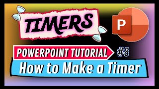 How to Make a Timer in PowerPoint || Tutorial for Teachers