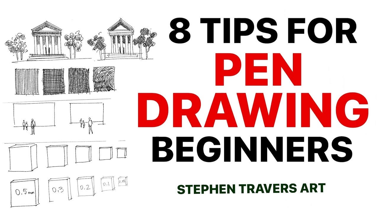 8 Tips for Pen Drawing for Beginners 