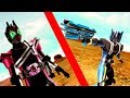 ディケイド(ネオディケイドライバーver)VSディエンド(ネオディエンドライバーver) neo-decade vs neo-diend