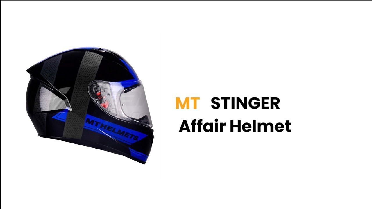 MT Stinger Affair Helmet Gloss Black 