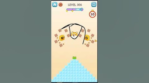 Save the Dog game level 306 | Game Play #shorts #short #funny #gameplay #savethedoge