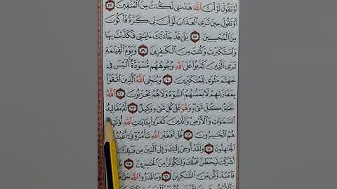سورة الزمر من آية (٥٧) إلى آية (٦٧)