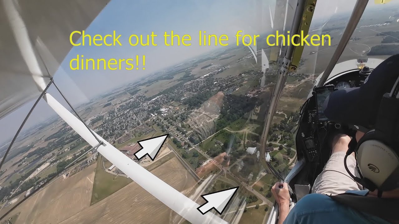 Aerial View of Versailles Ohio During Poultry Days 6/10/2023 YouTube