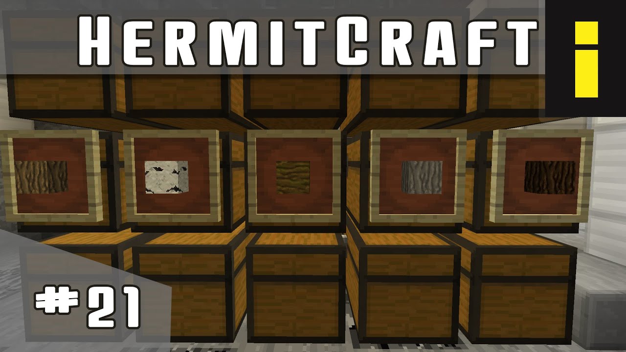 Minecraft Hermitcraft 21 Lumber Yard Construction YouTube