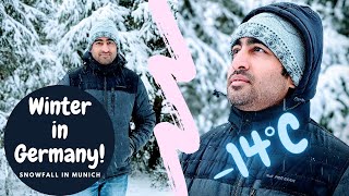 SNOWFALL IN GERMANY - MORE SNOW IN GERMANY THAN CANADA? ❄❄ WINTER IN MUNICH ❄❄