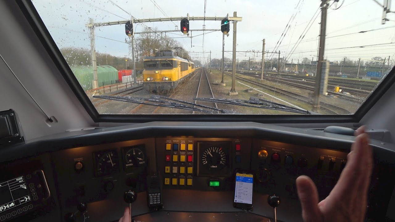 My FINAL HEADCAM ride: 7/7 Amersfoort - Schiphol VIRM Train Driver's POV 8/4/2018