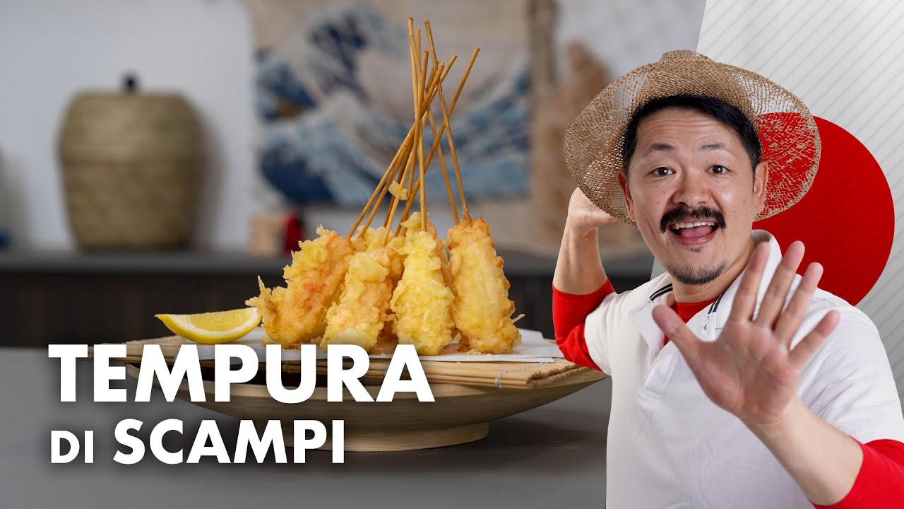 Tempura di scampi *HIRO SAMPEI*