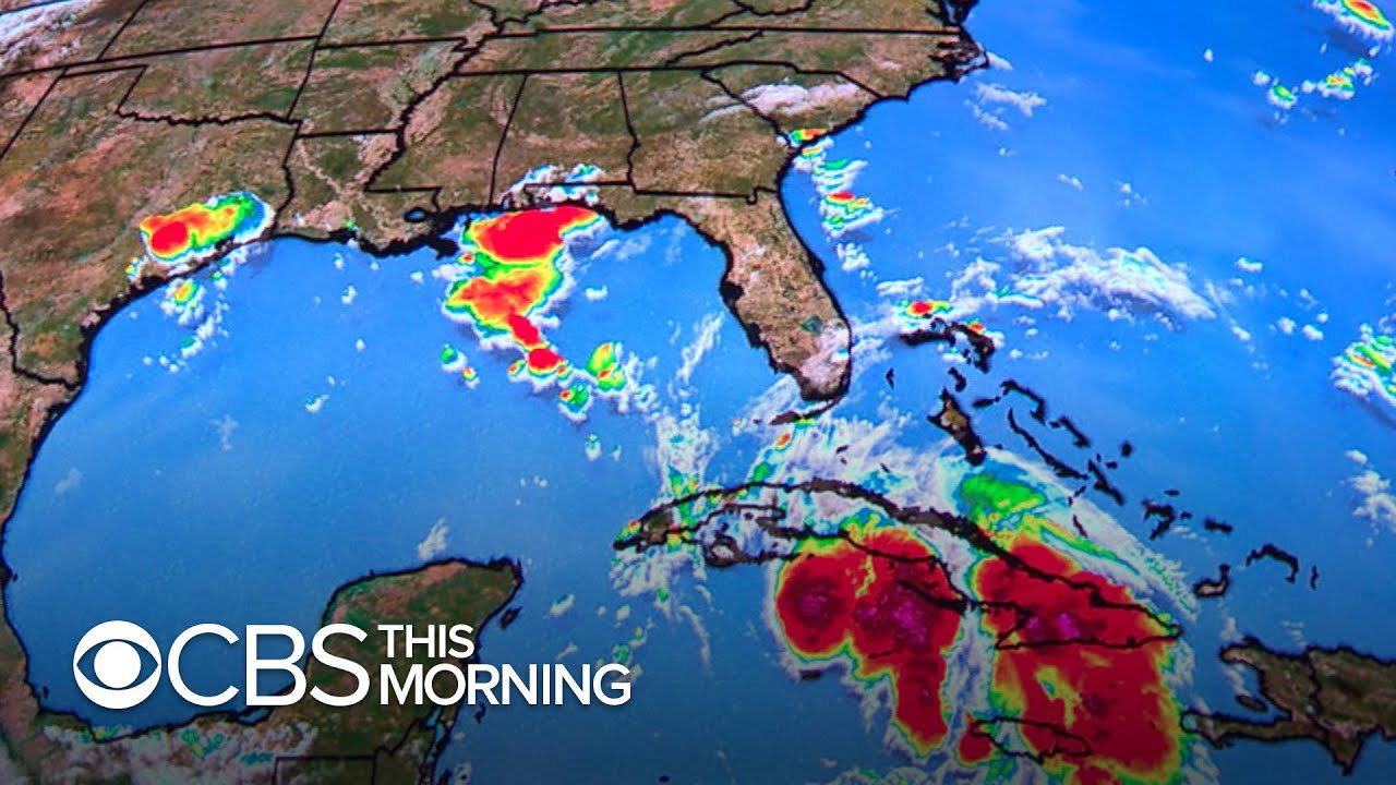 Gulf Coast braces for Tropical Storm Ida - YouTube