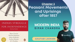 Ch3:  Peasant Movements and Uprisings after 1857 | Bipan Chandra | India