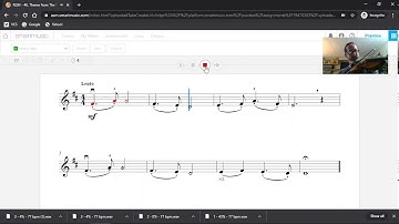 How to save and submit Smart Music takes