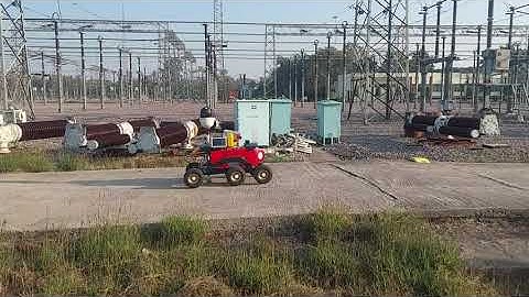 Power Substation Inspection Robot | IIT Kanpur | Prototype 2 Field Testing