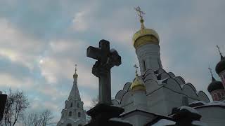 Донской монастырь.  Москва. Зима 2021 года