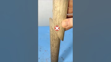 Brilliant Woodworking Tips and Tricks for Perfectly Joining Two Round Wooden Bars #diy #woodworking