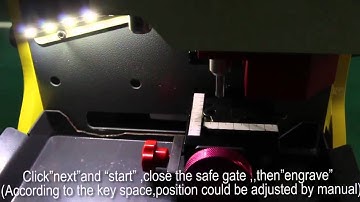 How to engrave image by engrave clamp on SEC-E9