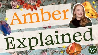 Amber Gemstones Explained #amber #amberstone #gemstones #jewellery #jurassicpark #gemology
