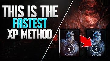 This is the FASTEST way to get XP in Gears 5 | ESCAPE XP tutorial
